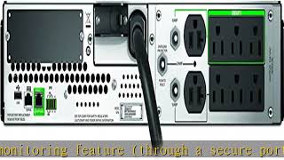 APC 3000VA Smart UPS with SmartConnect, SMT3000RM2UC Rack Mount UPS Battery Backup, Sinewave, AVR,