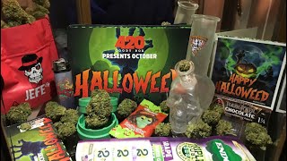 420 GOODY BOX PRESENTS OCTOBER 2020 HALLOWEED #UNBOXING #420GOODYBOX #DOYOUGOODYBOX