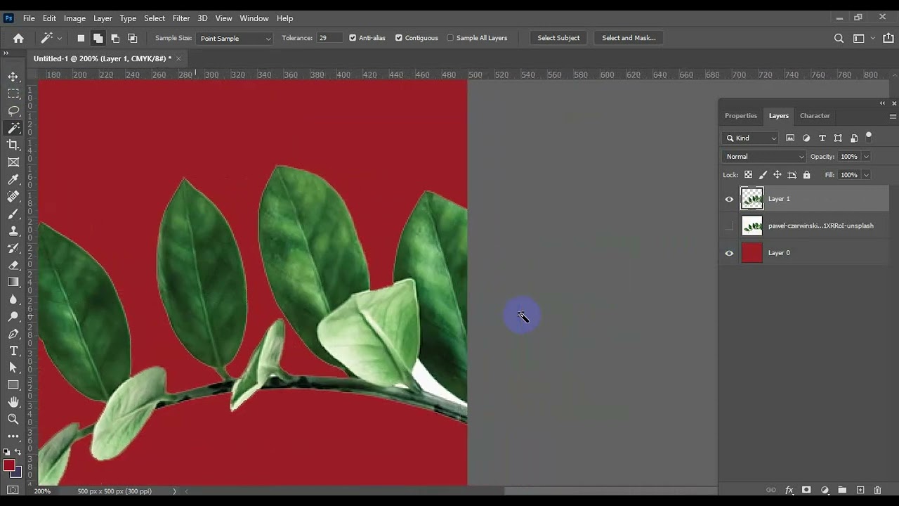 Remove Background with Magic Tool – Method 2 | Photoshop Quick Trick 2025