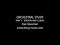 Orchestral study 3  tension and climax