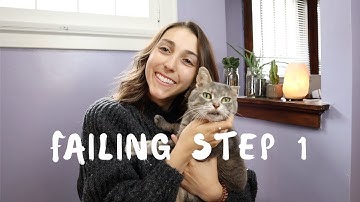 STEP 1 Results: Finding Out I FAILED + Why I