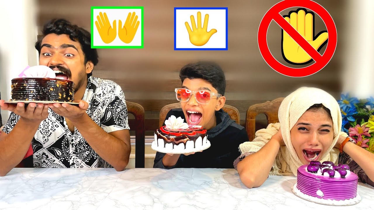 No hand Vs One hand Vs Two hand Eating Challenge | ജീവൻ തിരിച്ചു കിട്ടിയത് തന്നെ ഭാഗ്യം🔥🤣