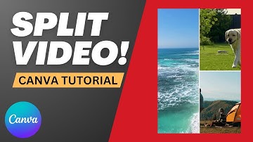 Make STUNNING Vertical Split Screen Videos in Canva Tutorial تعليم كانفا للمبتدئين اربح من الانترنت