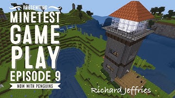 Minetest Game Play Episode 9 - Now with more Penguins!
