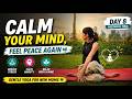 Day 8 Postnatal Yoga 😌 | Stress & Anxiety Relief for New Moms 💚 Calm Mind Flow