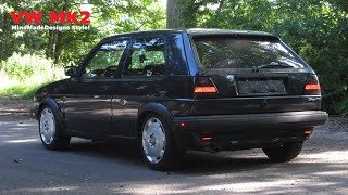 Vw Golf Mk2 Led Dark Style Lights Modified