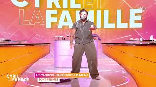 Cyril tente un exploit avec un petit suisse
