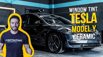 Tesla Model Y Ceramic Tint Installation