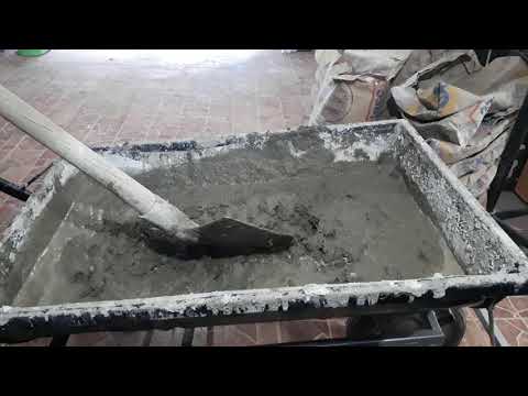 Video: DIY Beton Veya Bir Kürekle Beton Nasıl Yoğrulur