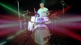 Contact - Daft Punk.  Visual Drum Cover