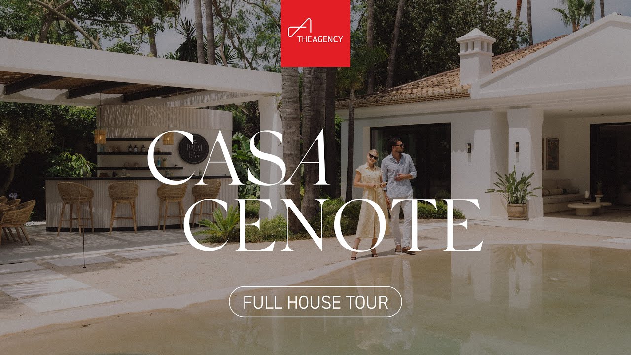 Inside Casa Cenote: 9.500.000€ Hidden Villa in Nueva Andalucía, Marbella | Beach Pool & Cave Spa