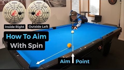 Aiming with spin (free Pool lessons)