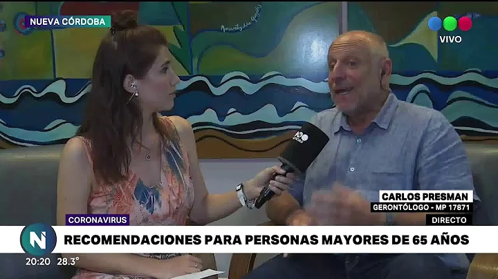 Coronavirus: cuidados especiales para los adultos mayores