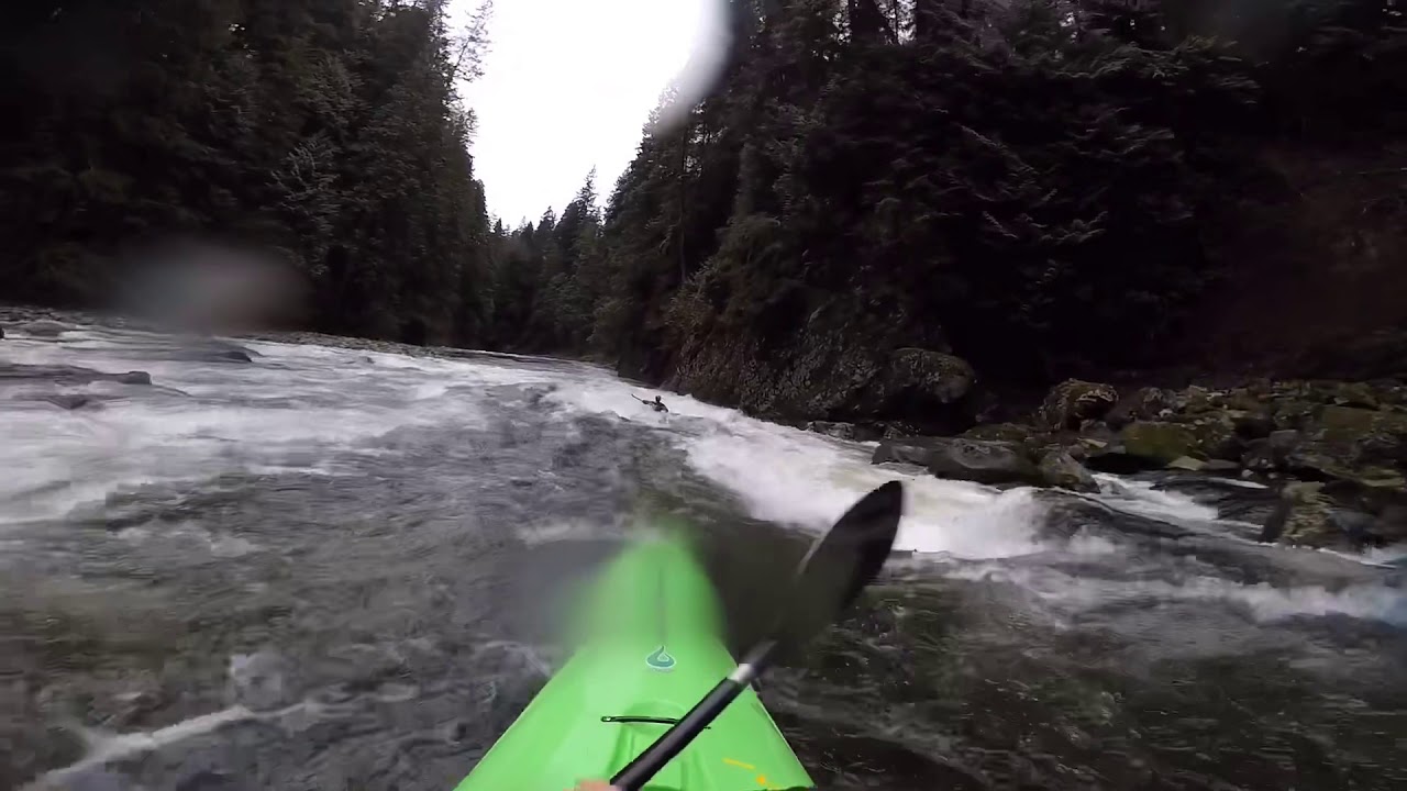 Whitewater Kayaking the Capilano River