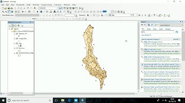 Tutorial  Membuat Polygon Thiessen, Isohyet, dan Garis Contour Menggunakan Aplikasi Arcmap 10.2.2