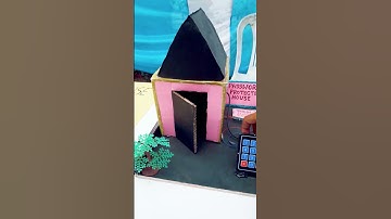 Password Protected House | servo motor and keypad