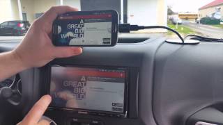 Full In-Car Kenwood Android Smartphone Control