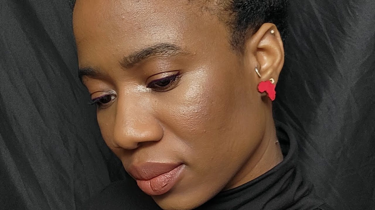 Full Face of Black Owned Makeup Brand 