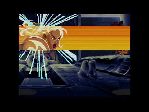 X-Men vs. Street Fighter - Wolverine, Storm vs. Dhalsim, Charlie 2