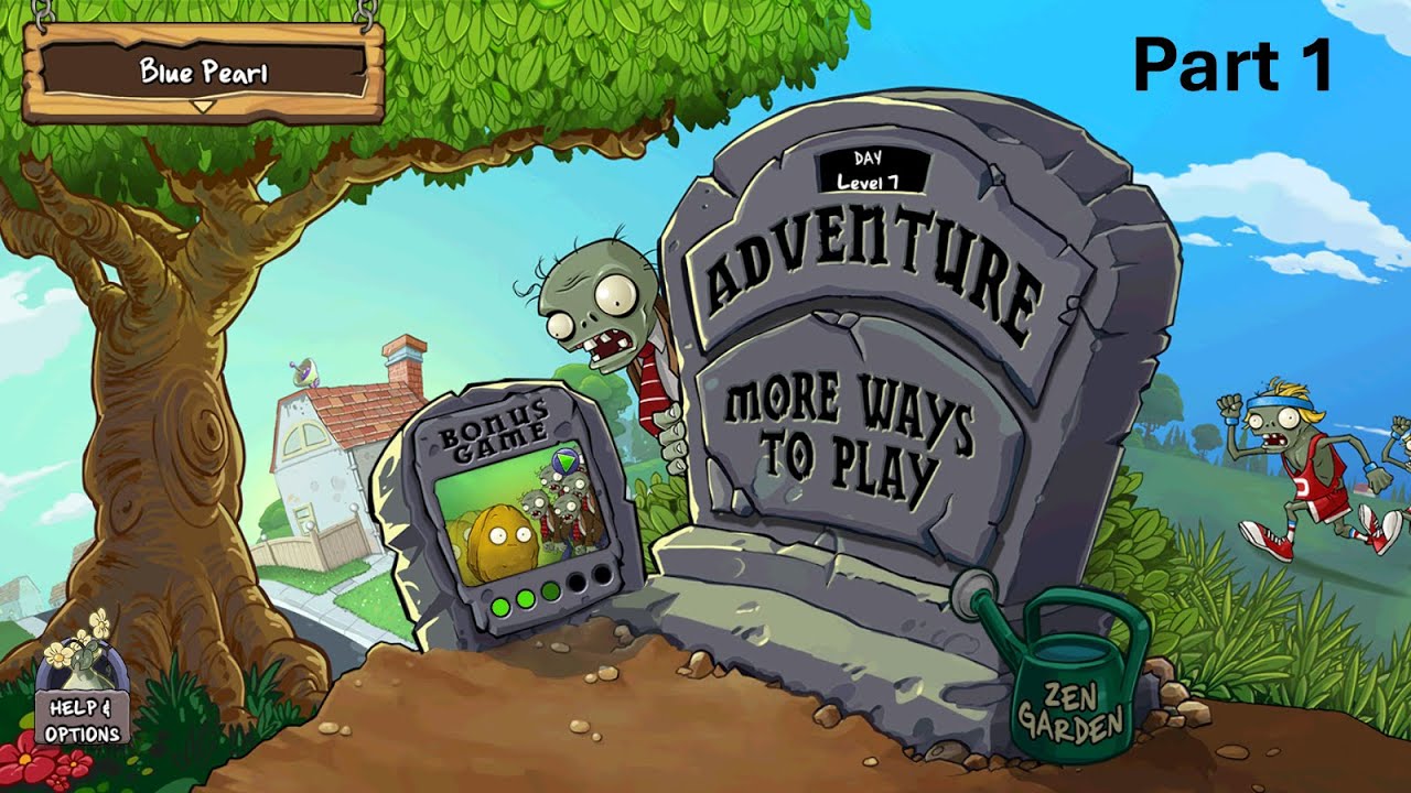 Plants vs Zombies - Part 1 - YouTube