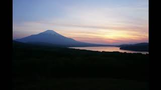 山中湖パノラマ台夕景タイムラプス4K