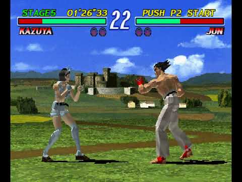 Tekken 2 ( PS1 ) - Kazuya - Arcade Mode - Arranged Music ( June 12, 2019 )