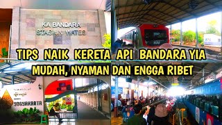 Cara naik Kereta Api Bandara YIA dari Stasiun Wates ke Stasiun Tugu Yogyakarta | Vacation Vlog Okin