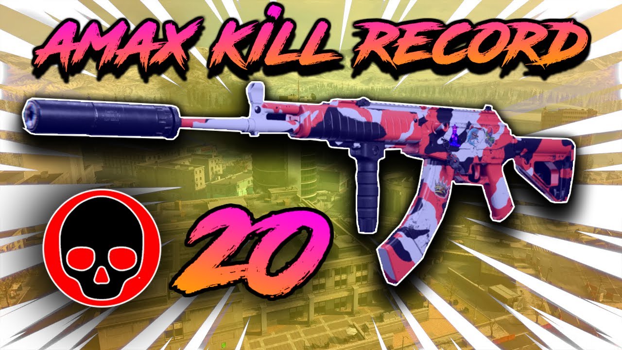 THE NEW OVERPOWERED WARZONE CR-56 AMAX CLASS SETUP BROKE MY KILL RECORD ...