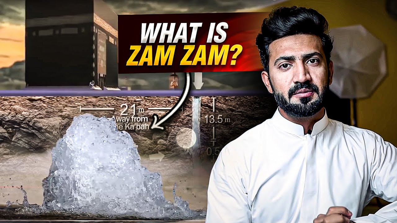 What is the blessed Zamzam water  the secrets about zamzam water  History Of Zamzam Water Makkah