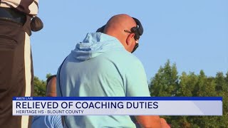 Heritage High School football coach relieved of duties amid personnel investigation