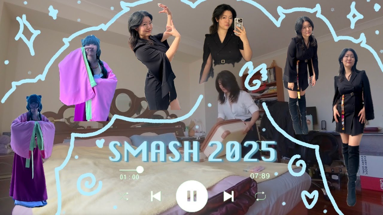 SMASH Con 2025 Vlog || Day 1 → 2 → 3 . ݁₊ ⊹ . ݁ ⟡ ݁ . ⊹ ₊ ݁.