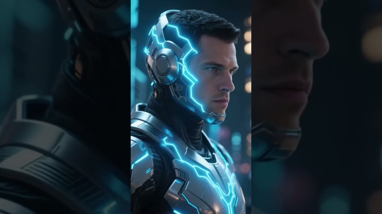 Tech Guardian unleashes full armor energy.