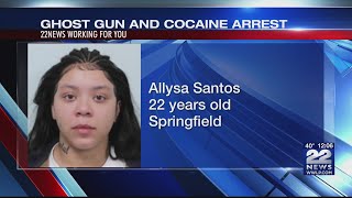 Ghost gun and cocaine found after Springfield woman's arrest
