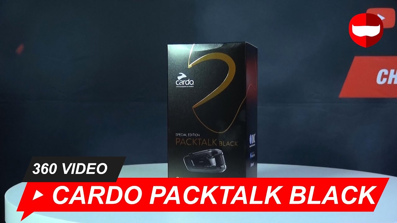 Cardo Packtalk Black Special Edition Communication System 