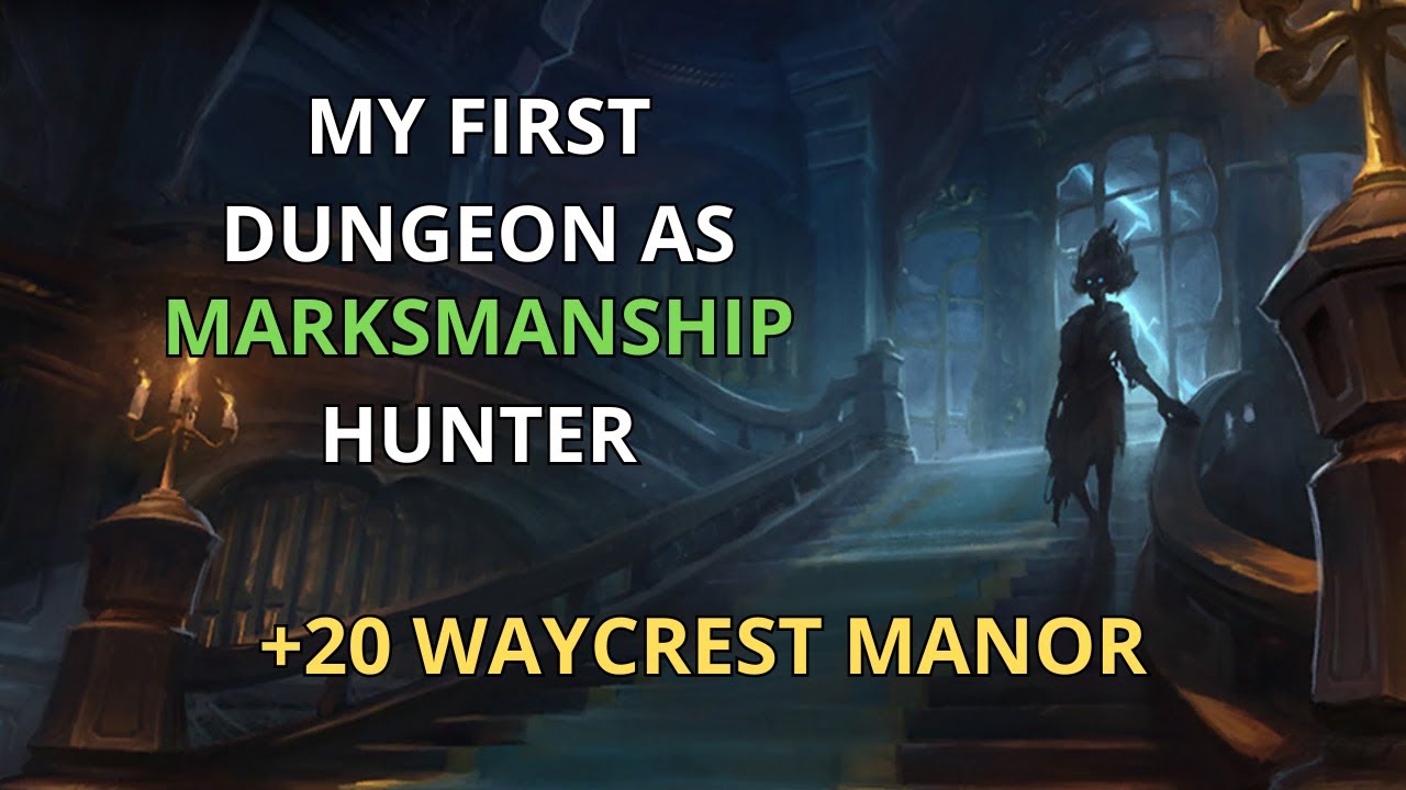 Testing out Marksmanship hunter! +20 Waycrest manor Dragonflight