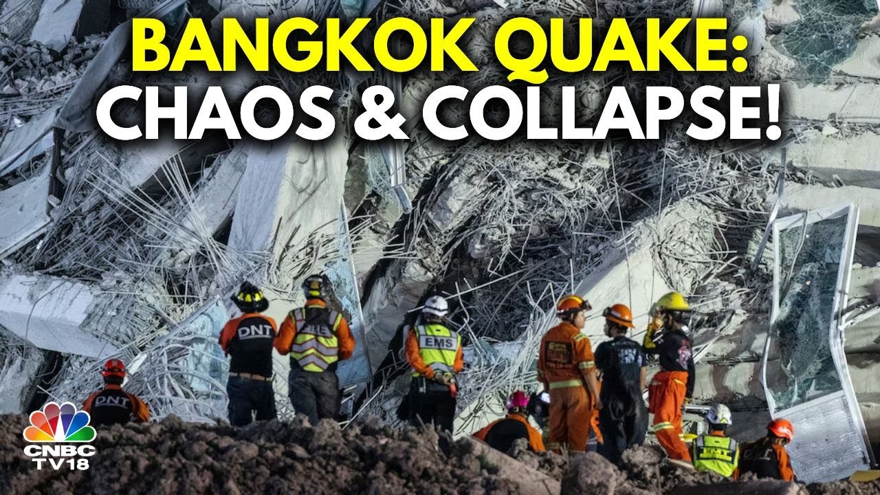 Thailand Earthquake: Visuals Of Collapsed 30-Storey Building | Bangkok Earthquake Aftermath | N18G