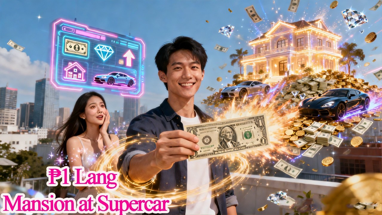 Isang Piso Lang! Biglang May Mansion, Supercar at Koneksyon sa Bilyonaryo Bilyon ang
