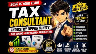 😱 CA Nahi Ho? Fir Bhi Tax Consultant Ban Sakte Ho! 2026 Complete Guide