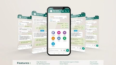 Simple chat app like what