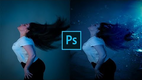 How to create underwater effect in photoshop #2minutetutorial