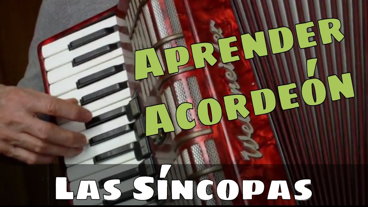 Aprender Acordeón: Clase 38: La Sincopa en la melodia cancion 