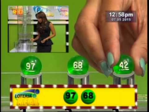 Sorteo Real 1:00 Pm 7 de Mayo del 2015 juegos panamericanos 2019 en vivo