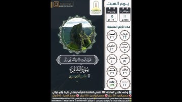 وإنه لتنزيل رب العالمين... سورة الشعراء ١٩٢-١٩٦ | ياسر الدوسري