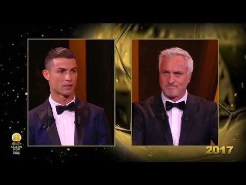 Tổng hợp 5 lần giành quả bóng vàng của Ronaldo