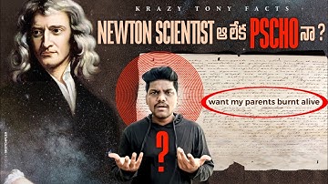 Dark Side of Newton || The Dark Hidden Life of sir Isaac Newton || Newton Dark Secrets @KrazyTony
