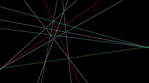 Projective Geometry 7 Harmonic Quadrangles & The 13 Configuration