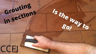 How to grout tile