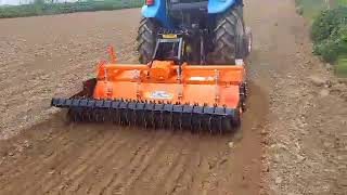 Shakti̇man 300Cm Ağir Merdane Yatik Rotovator Sahi̇n Makina 05372717181