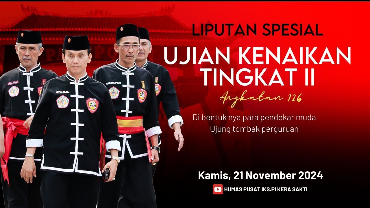 UKT TK II : Pendekar Muda Ujung Tombak Perguruan