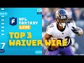 Top 3 Waiver Wire Targets for Week 12 | NFL Fantasy Live